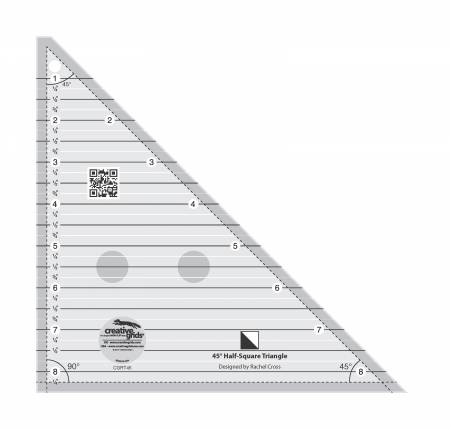 Creative Grids Quilt Ruler 4-1/2in x 8-1/2in - CGR48