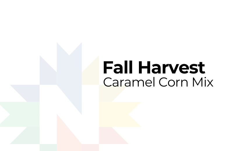 fall harvest caramel corn mix recipe