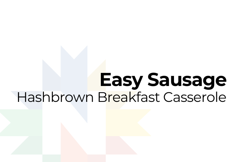 easy sausage hashbrown breakfast casserole recipe